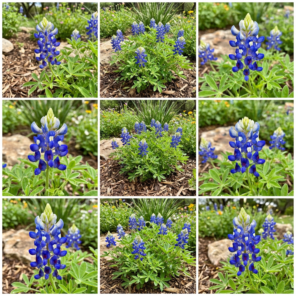 Texas Bluebonnet Flower Seeds for Planting Vibrant Blue Blooms for Your Garden