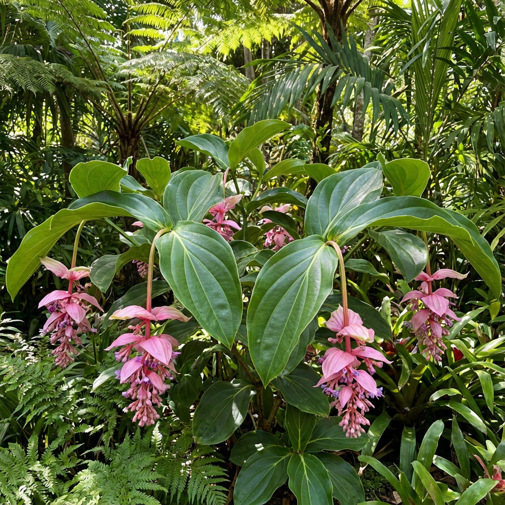 エキゾチックな花の植え付け用メディニラ・マグニフィカの種を購入する