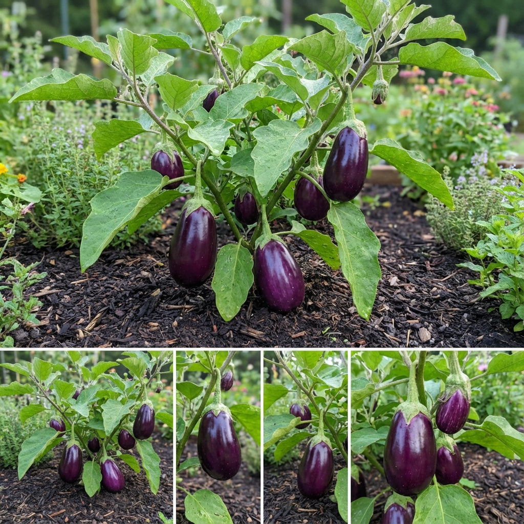 Violet Brinjal Vegetable Seeds for Planting