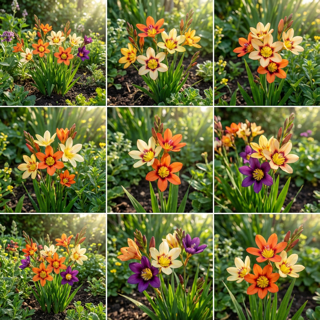 Sparaxis Mix Seeds for Planting Colorful Garden Flowers