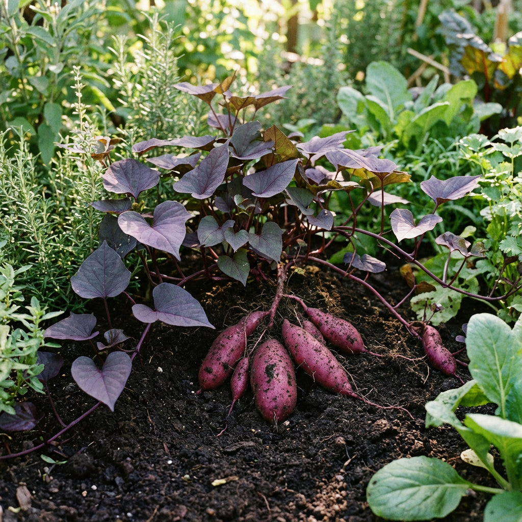 Purple Sweet Potato Seeds For Planting Vegetable Garden Organic Garden Seeds  – Pure Asia Seeds