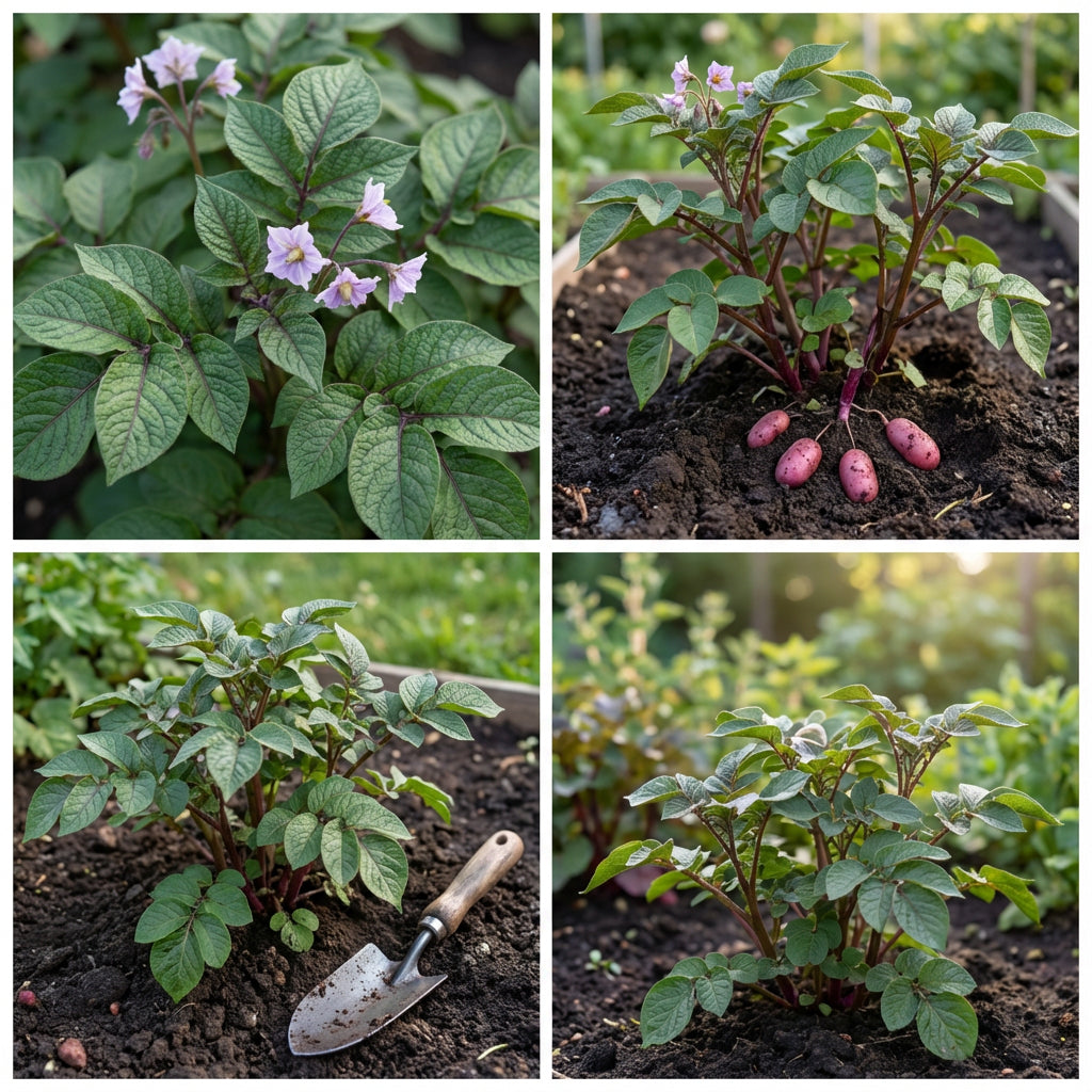 Pink-Purple Potato Vegetable Seeds, Perfect for Home Gardens