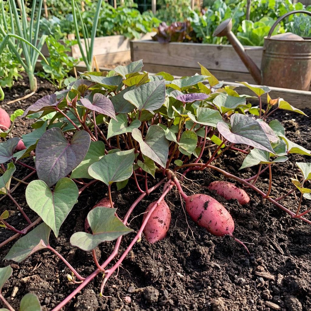 Pink Sweet Potato Seeds for Planting Delicious Vegetable Variety