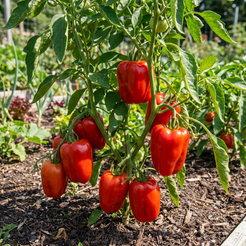 Red Bell Tomato Vegetable Seeds Perfect for Home Growing