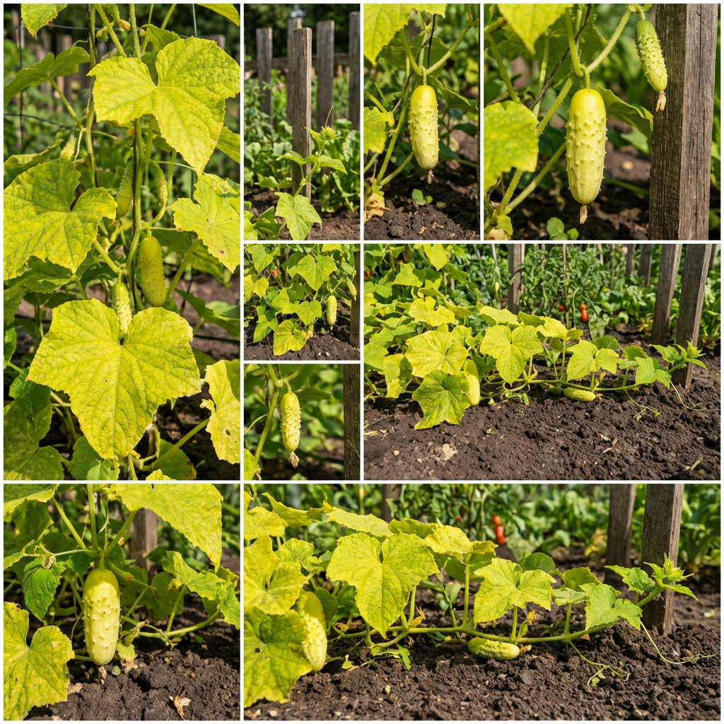 Yellow Green Cucumber Seeds for Easy Planting