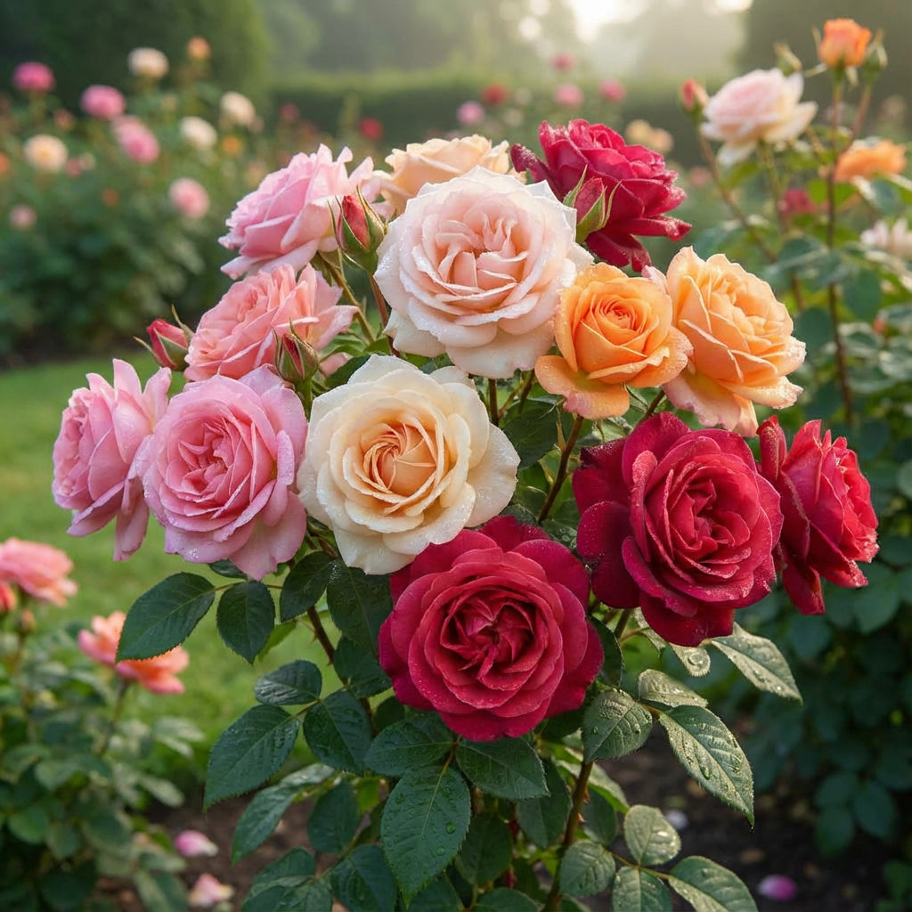 Gemischte Rosenblumensamen für lebendiges Pflanzen