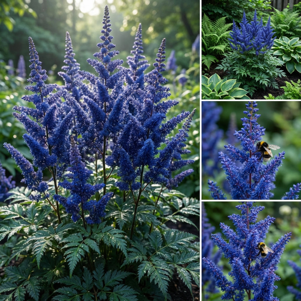 Blaue Astilbe Blumensamen zum Pflanzen