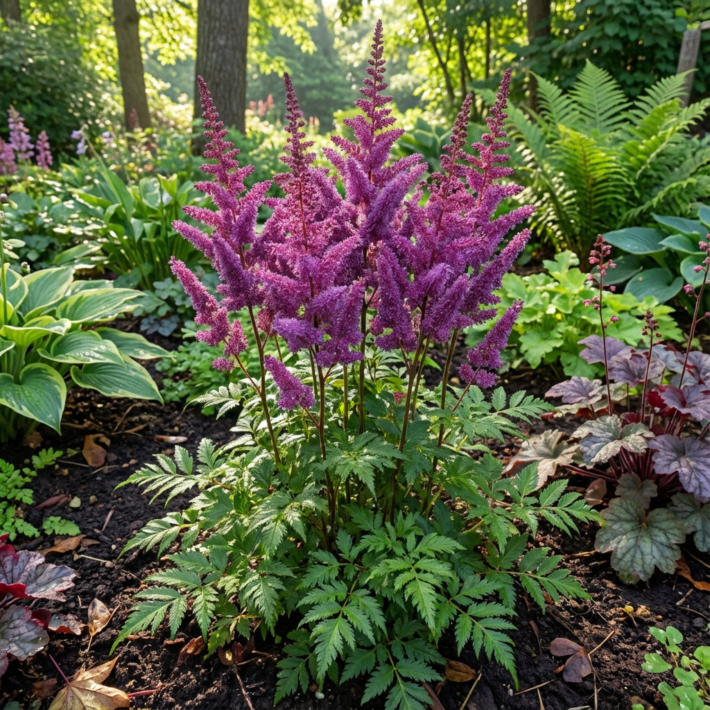 Astilbe-Samen - Lila mehrjährige Blume zum Pflanzen