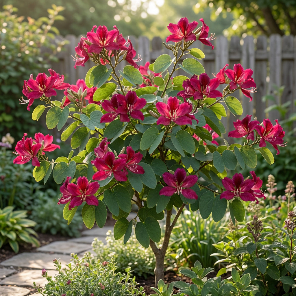 Bauhinia-Baumsamen zum Pflanzen - Rote mehrjährige Pflanze