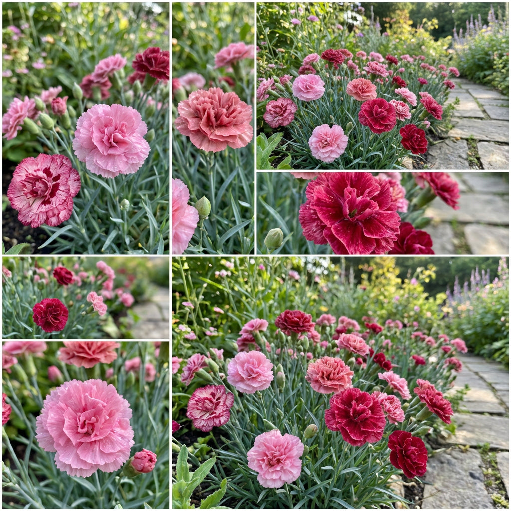 Dianthus Caryophyllus Flower Seeds - Rose Mix for Easy Planting