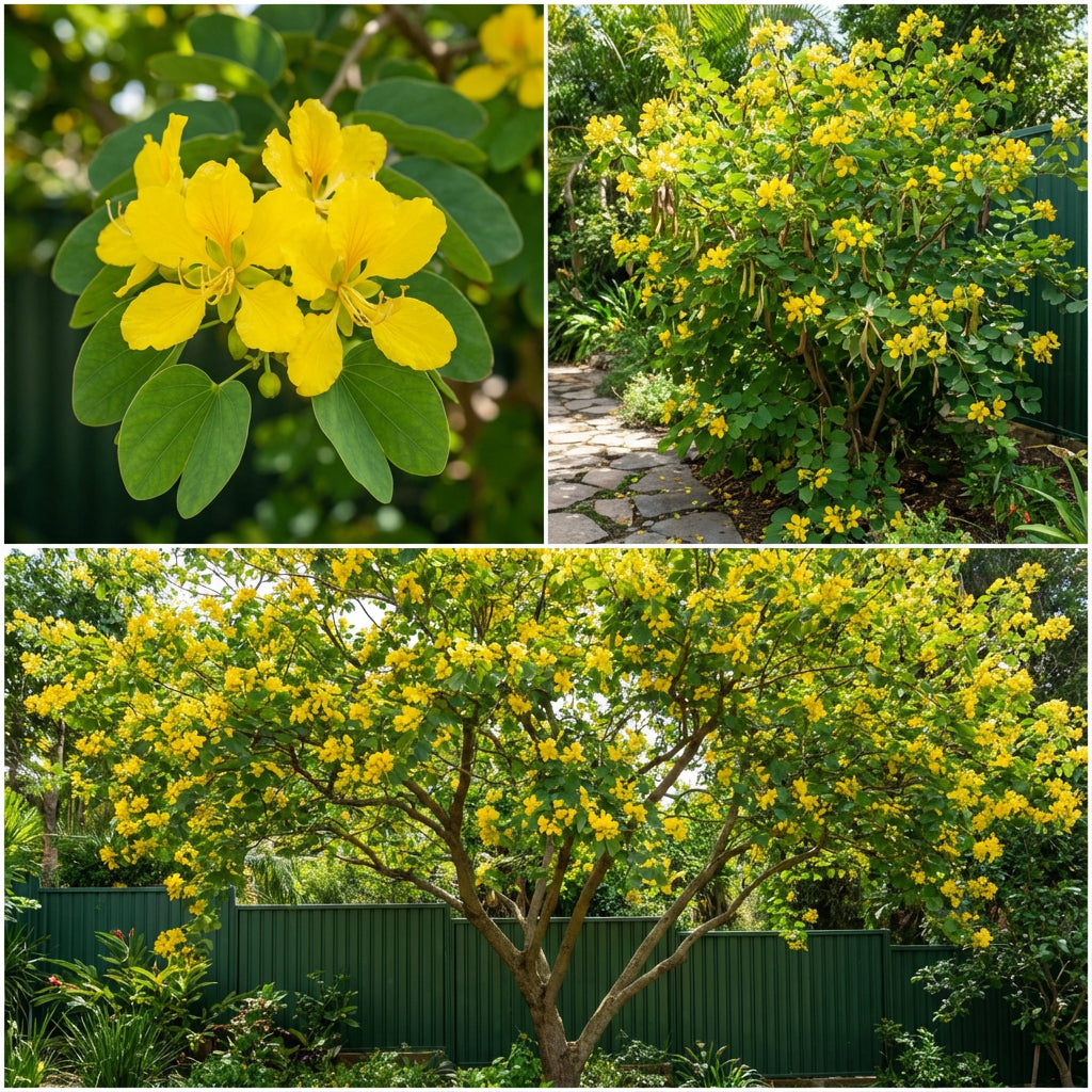 Gelbe Bauhinien-Blumensamen zum Pflanzen - Lebendige Blüten für Ihren Garten