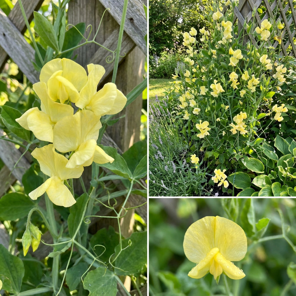 Gelbe Duftwicke Blumensamen für lebendige Gartenpflanzung