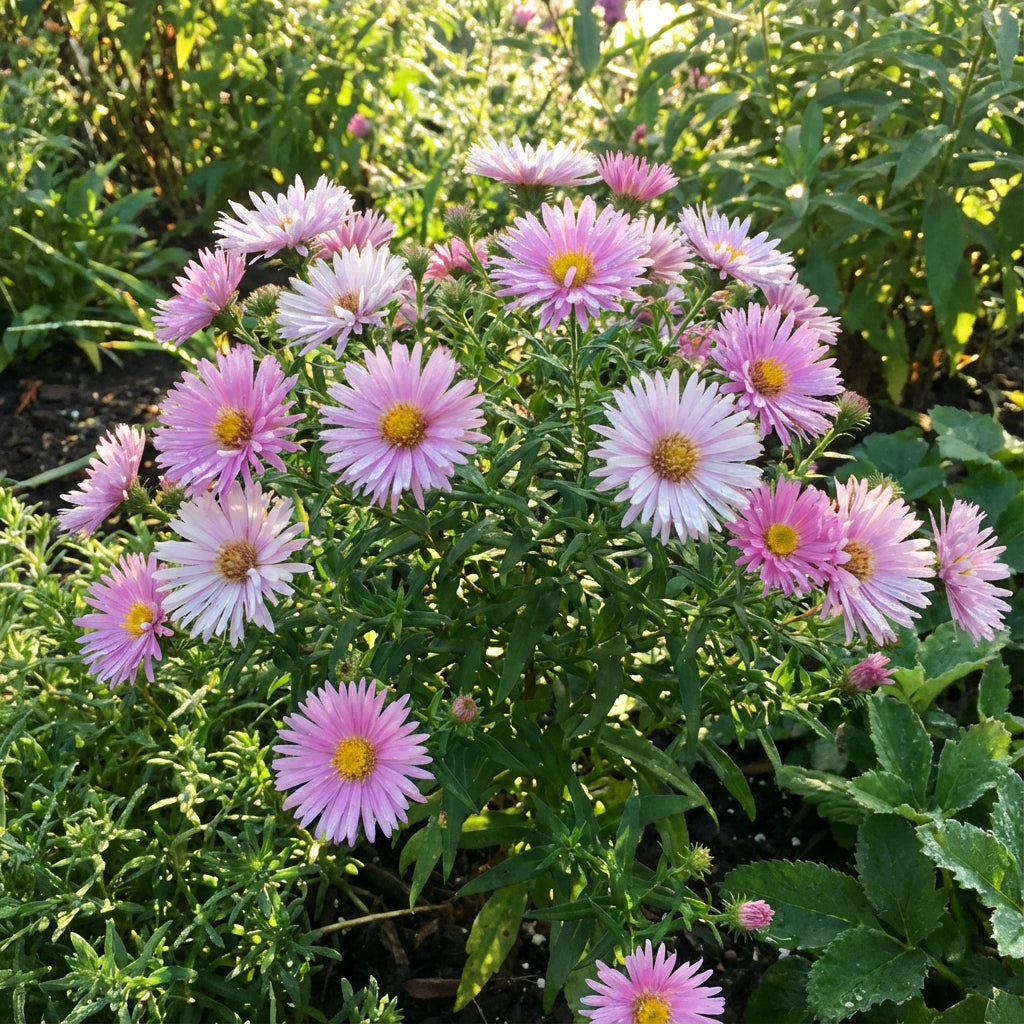 Pink & White Aster Seeds for Planting - Grow Beautiful Asters