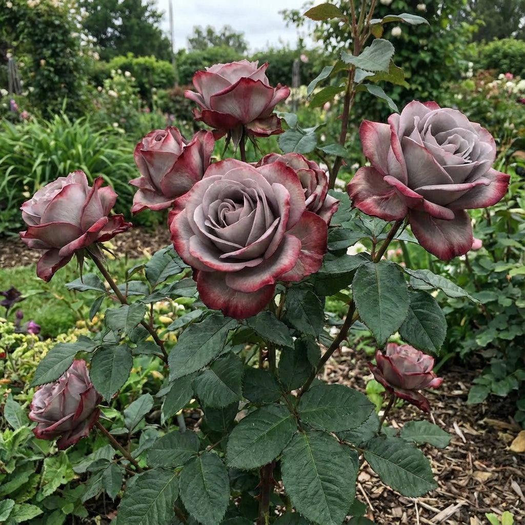 Seltene graue rote Rosensamen zum Pflanzen – Fügen Sie Ihrer Sammlung einzigartige graue und rote Rosen hinzu