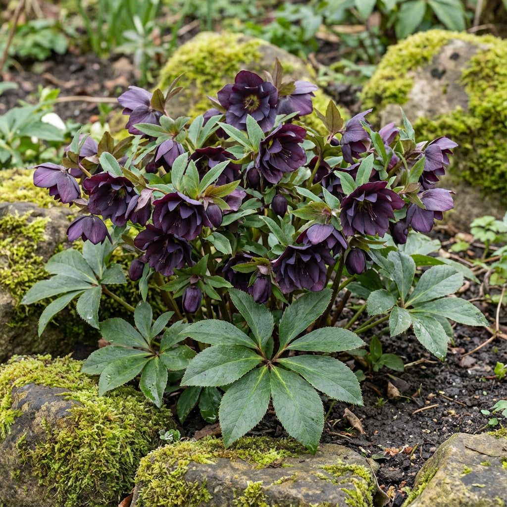 Graines de fleur Rose des Neiges pour plantation Violet foncé