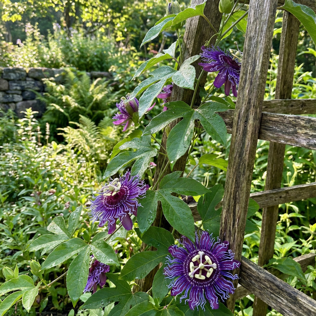 Passionsblumensamen – Violette Blüten für die Gartenaussaat