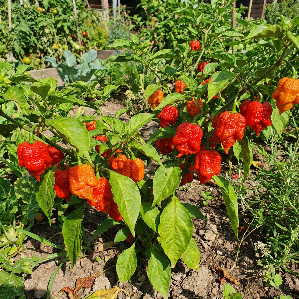 carolina reaper seeds for planting Carolina Reaper Seeds For Planting Grow Fiery Hot Peppers Organic Garden  Seeds – Pure Asia Seeds