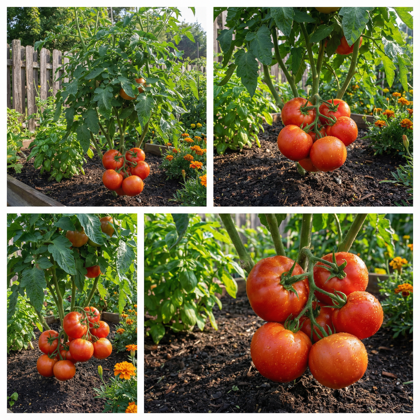 Big Tomato Solanum lycopersicum Vegetable Seeds for Planting in Vegetable Patch and Garden