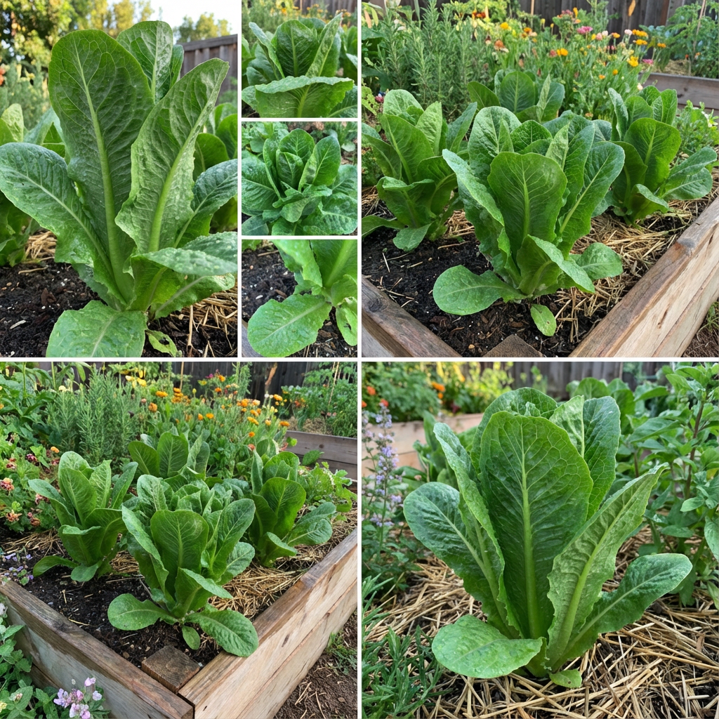 Romaine Lettuce Lactuca sativa Seeds for Planting in Vegetable Patch and Kitchen Garden