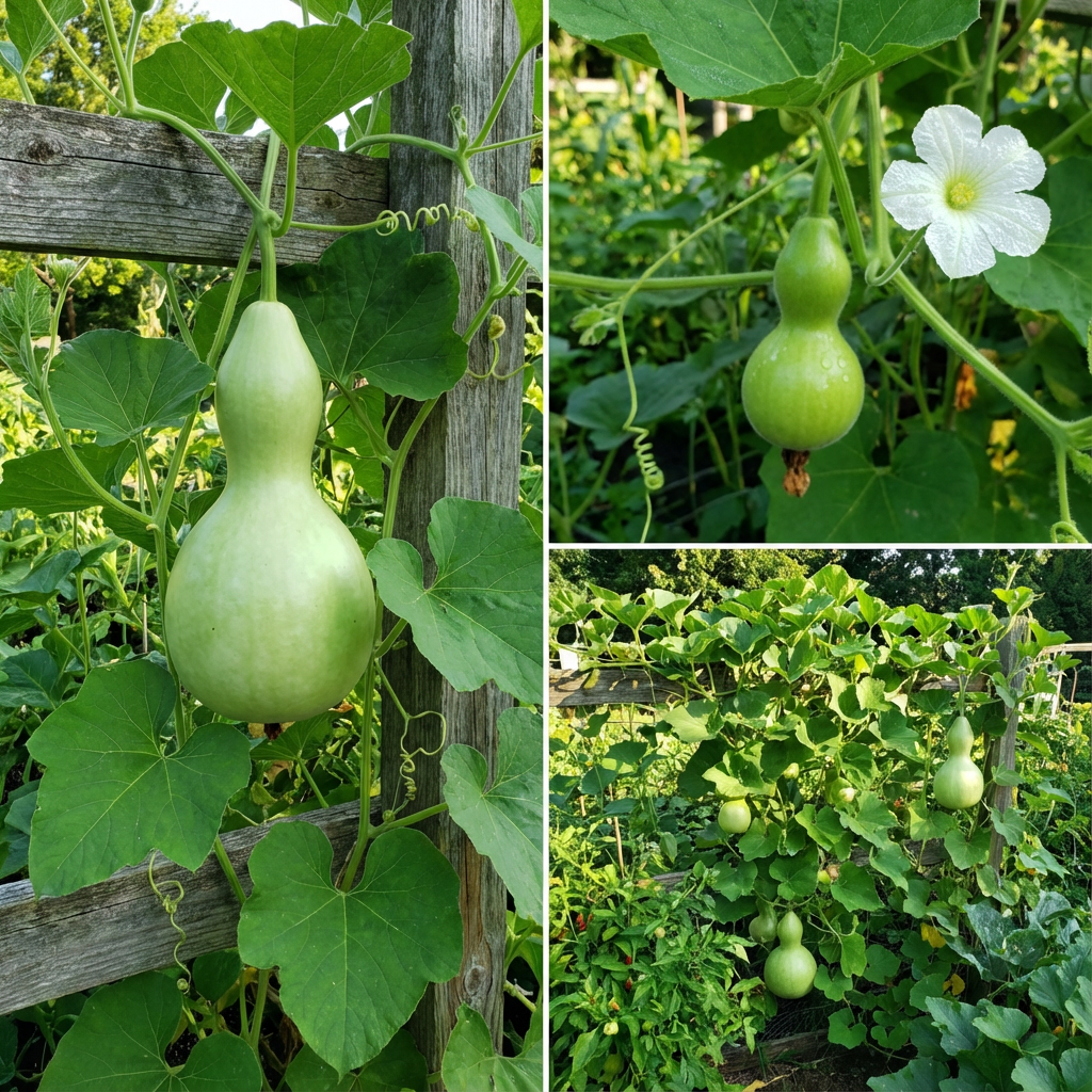 Bottle Gourd Lagenaria siceraria Vegetable Seeds