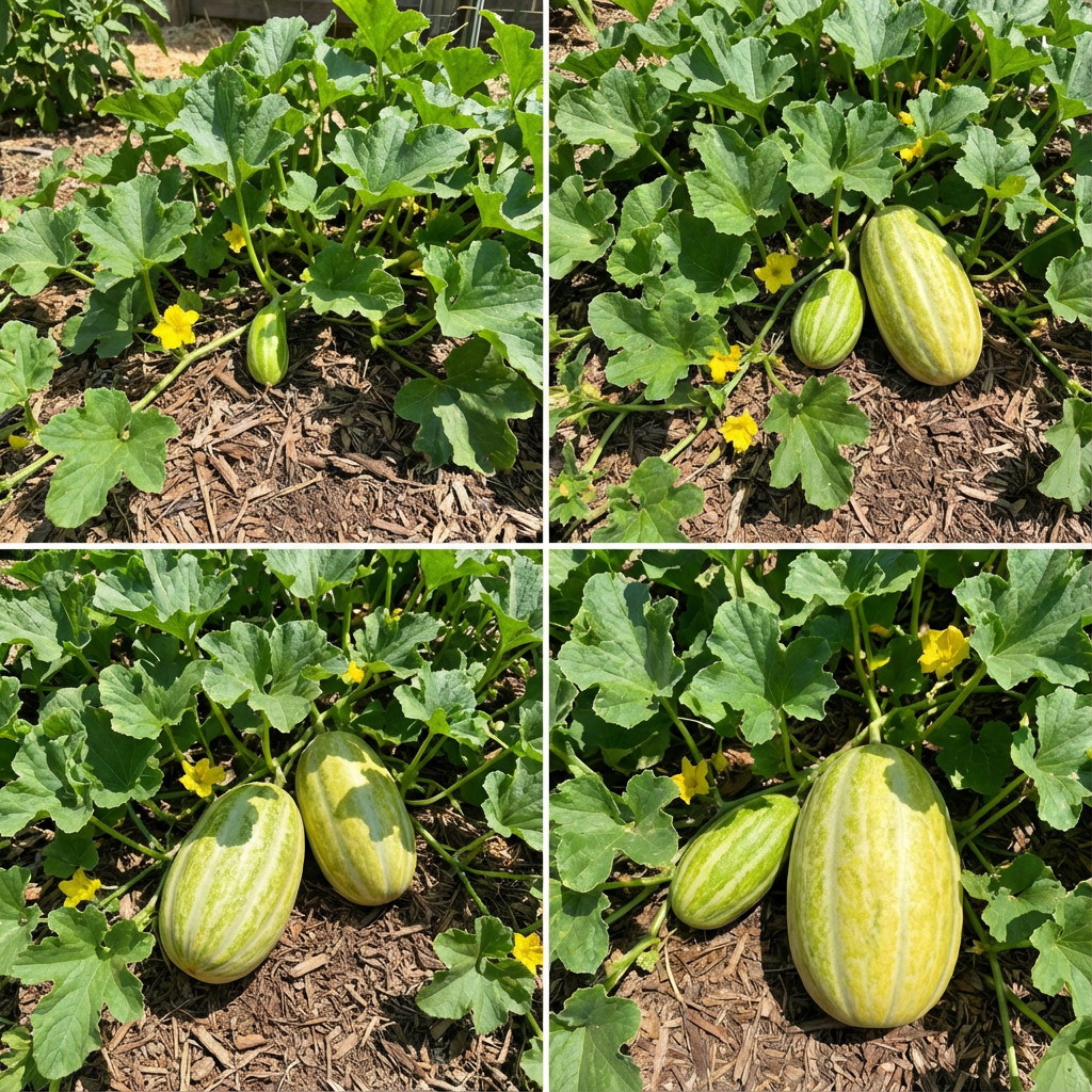 Uzbek Melon Seeds for Planting Cucumis Melo Mirzachul fruit garden sun-rich yard