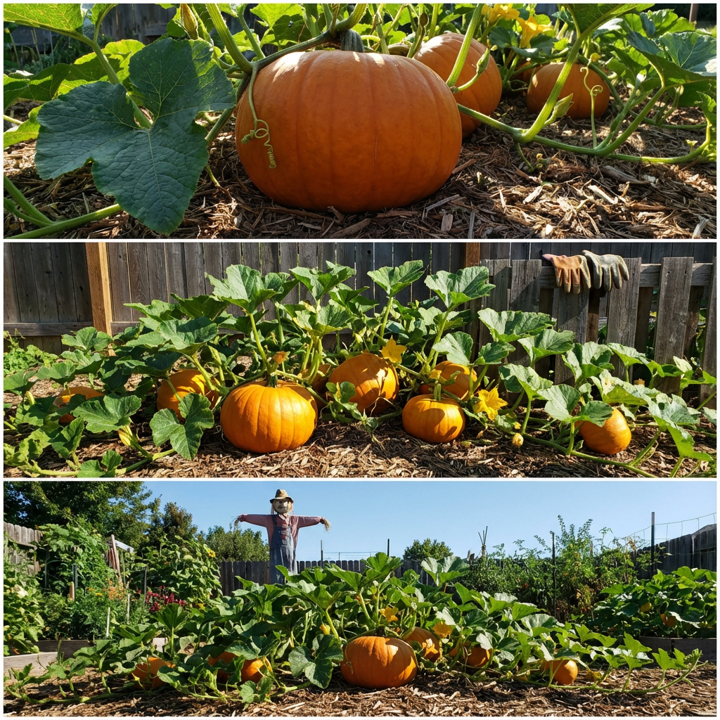 Pumpkin Seeds for Planting Cucurbita Pepo vegetable patch seasonal garden