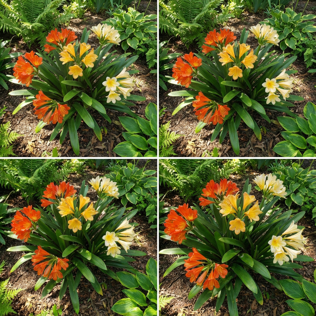 Lily Mix Clivia Flower Seeds for Planting - Colorful and Hardy Blooms