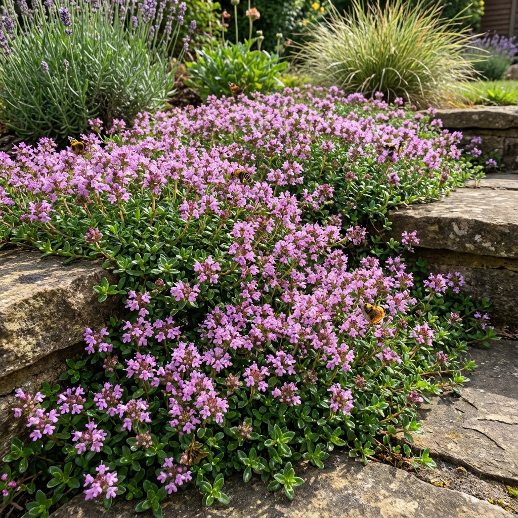 Creeping Thyme Planting Seeds Perfect Ground Cover Flowers