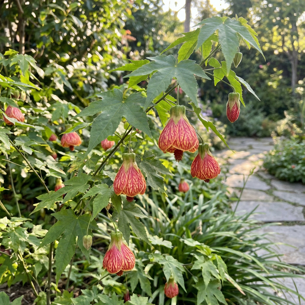 Abutilon Striatum Flower Seeds - Yellow & Red , Perfect for Planting