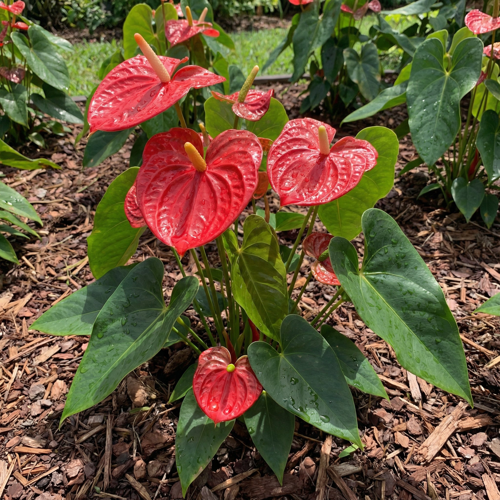 anthurium giant red heart Buy Anthurium Flower Seeds for Easy Planting – Pure Asia Seeds