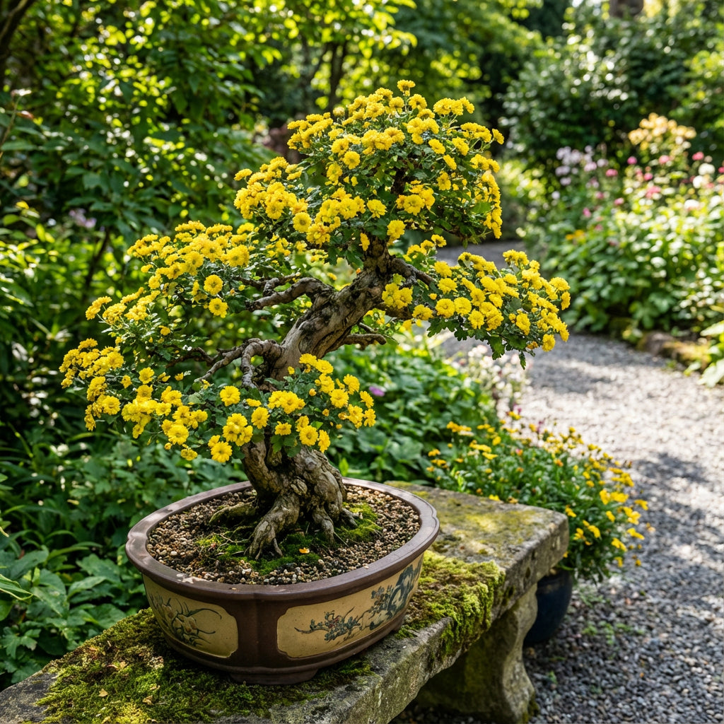 Yellow Perennial Bonsai Flower Seeds Planting