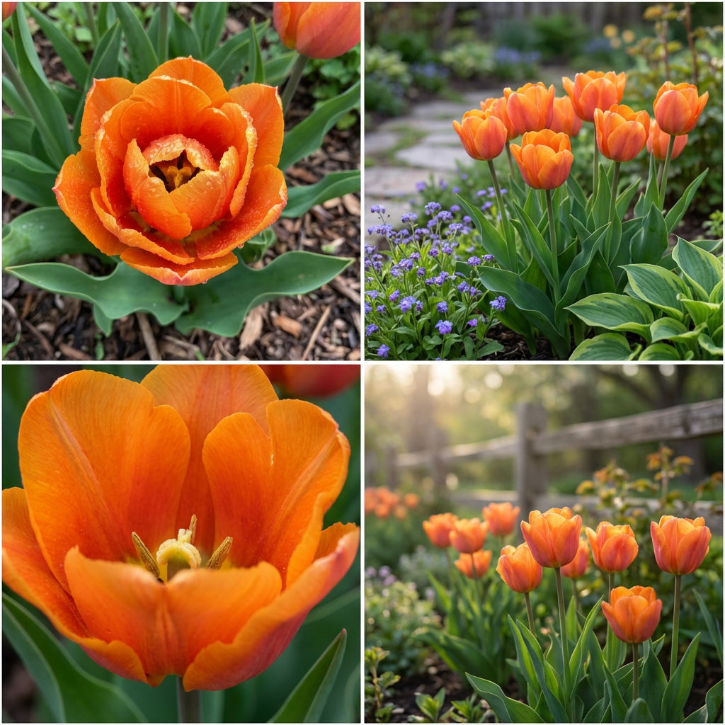 Orange Tulip Flower Seeds for Planting