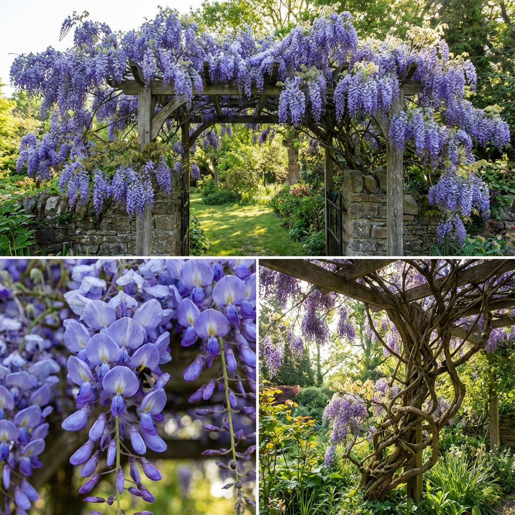 Wisteria Flower Seeds Planting Purple