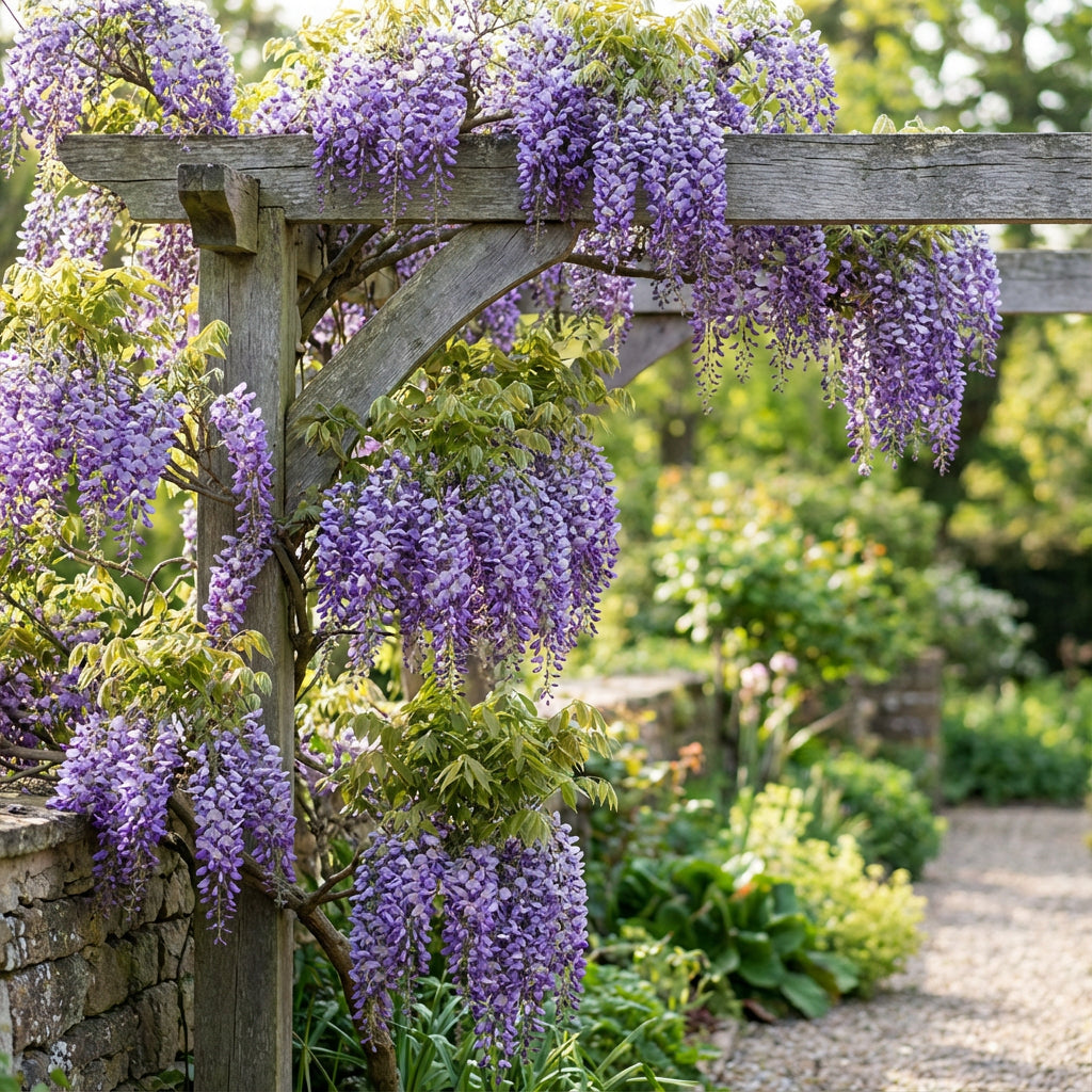 purple wisteria flower seeds wisteria-flower-seeds-planting-purple-100-pcs – Pure Asia Seeds