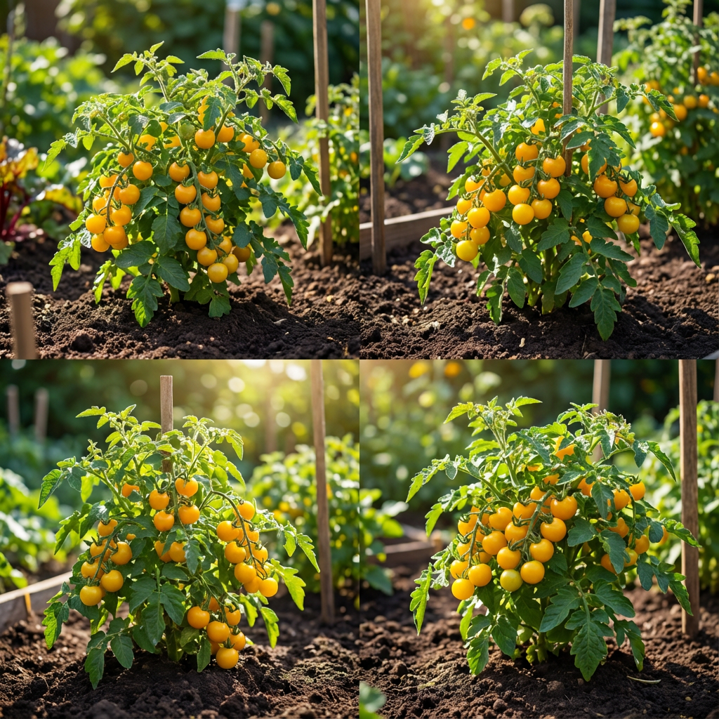 Aunt Ruby's Yellow Cherry Tomato Seeds – Heirloom, Sweet, and Juicy Tomatoes for Your Garden
