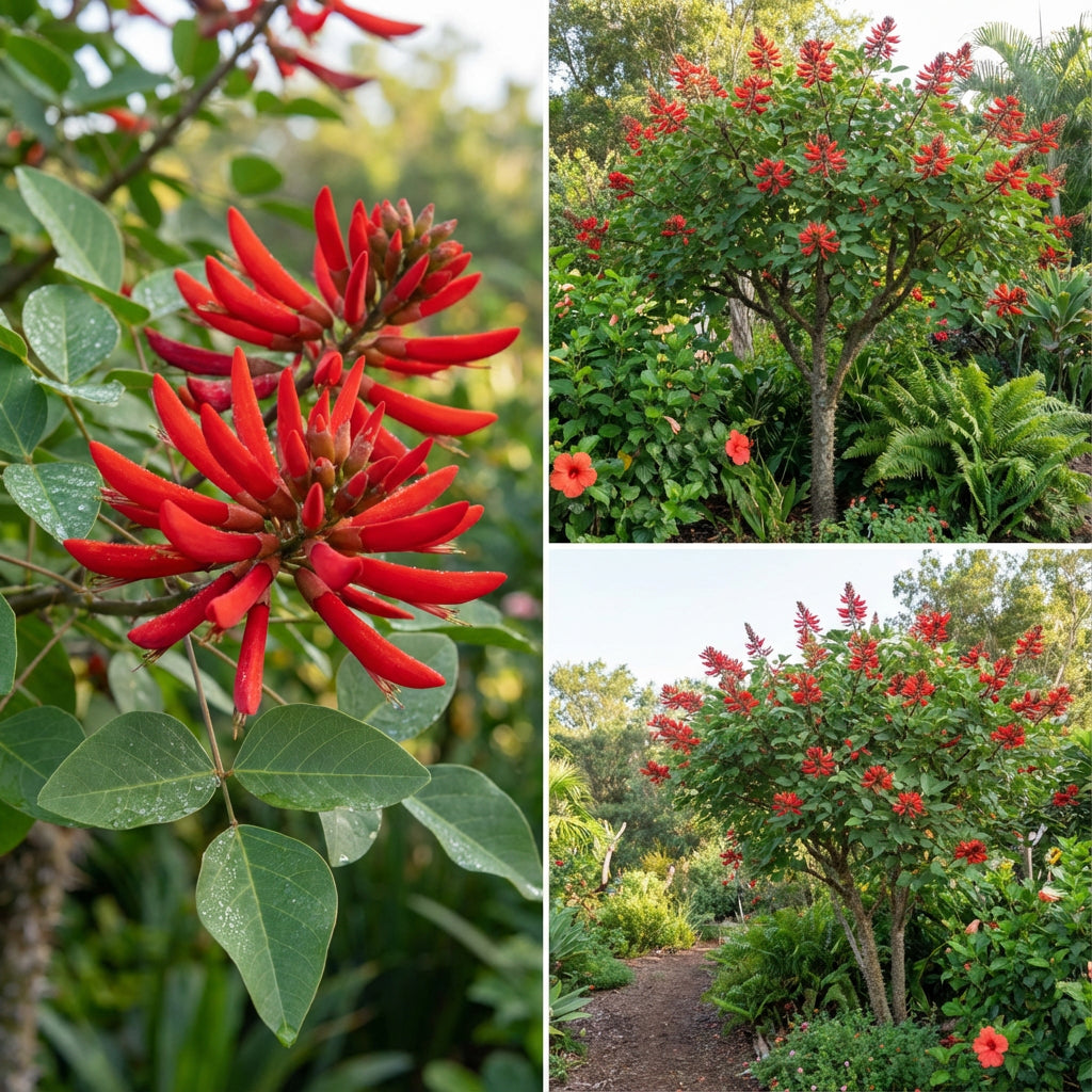 Erythrina Berteroana Seeds for Planting - Vibrant Mother Tree with Showy Flowers