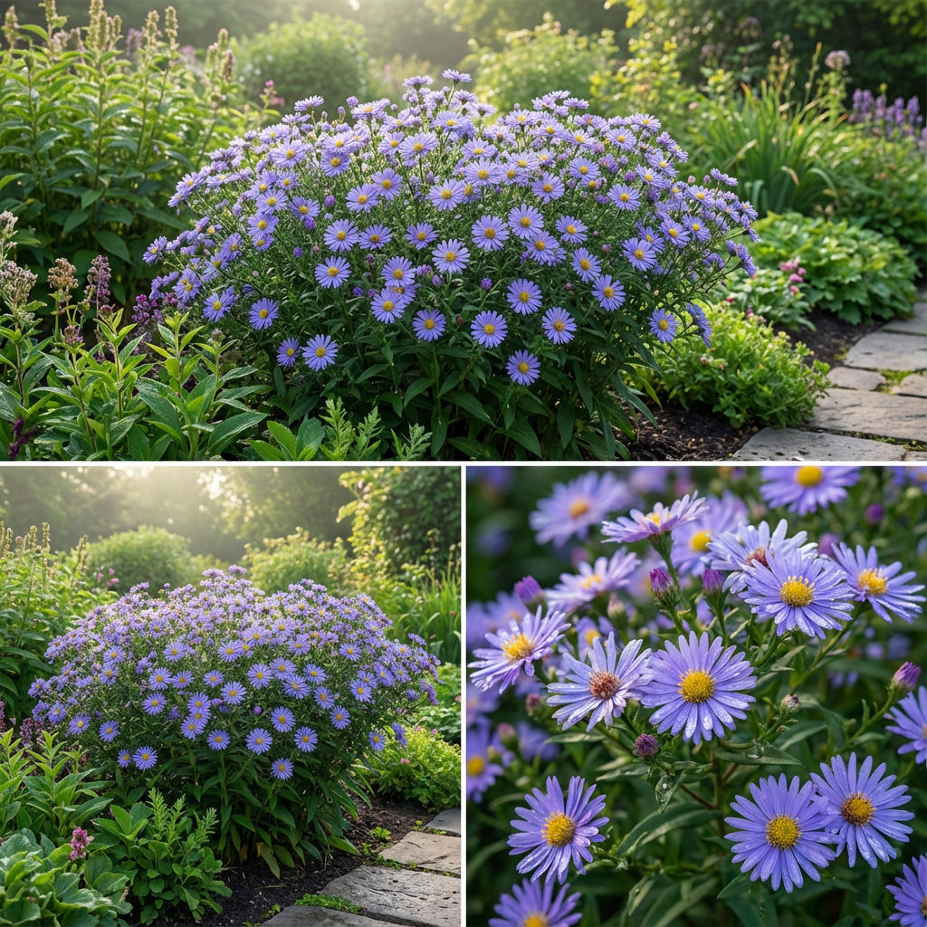 Aster Novi-Belgii Flower Seeds - Perfect for New York Planting