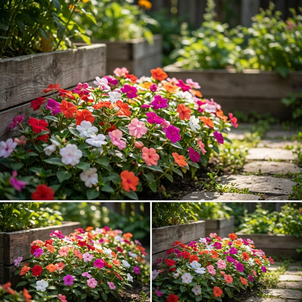 Guinea Mix Planting Seeds - Brighten Your Garden with Colorful Flowers