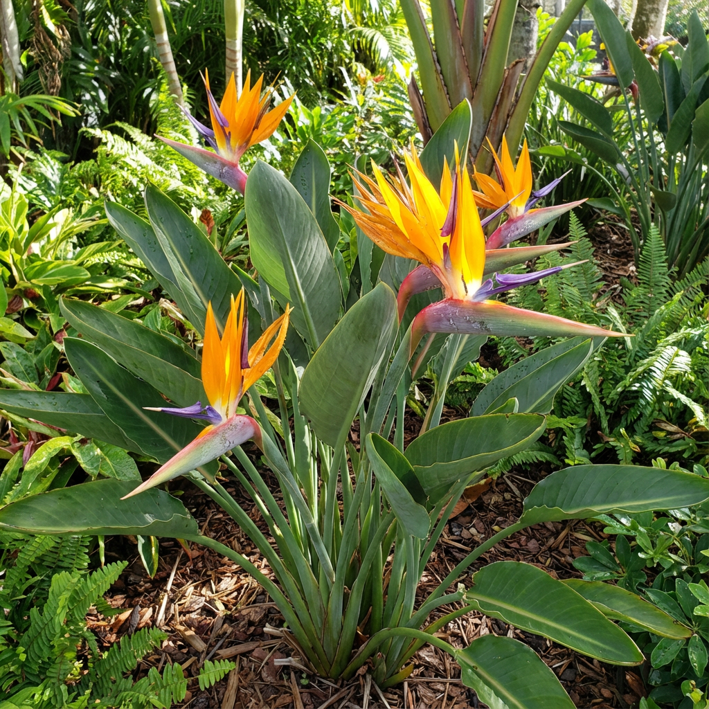 虹色極楽鳥花の種子－庭植え用の珍しい花の種子 – Pure Asia Seeds