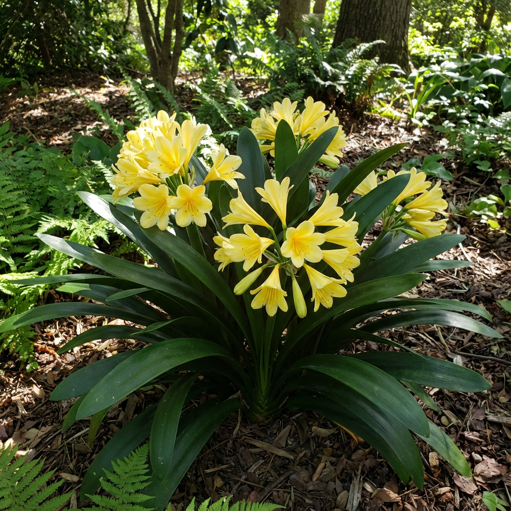 Sowing Seasons Flowering Seeds for Planting (Clivia Mainiata Citrina)