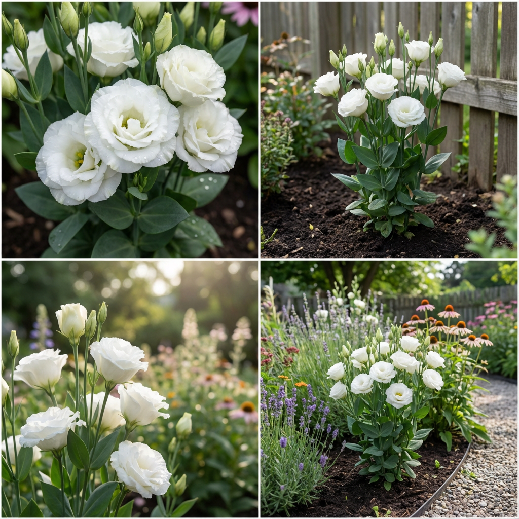 Lisianthus Seeds – White Flower Seeds for Graceful Blooms and Elegant  Gardens – Pure Asia Seeds