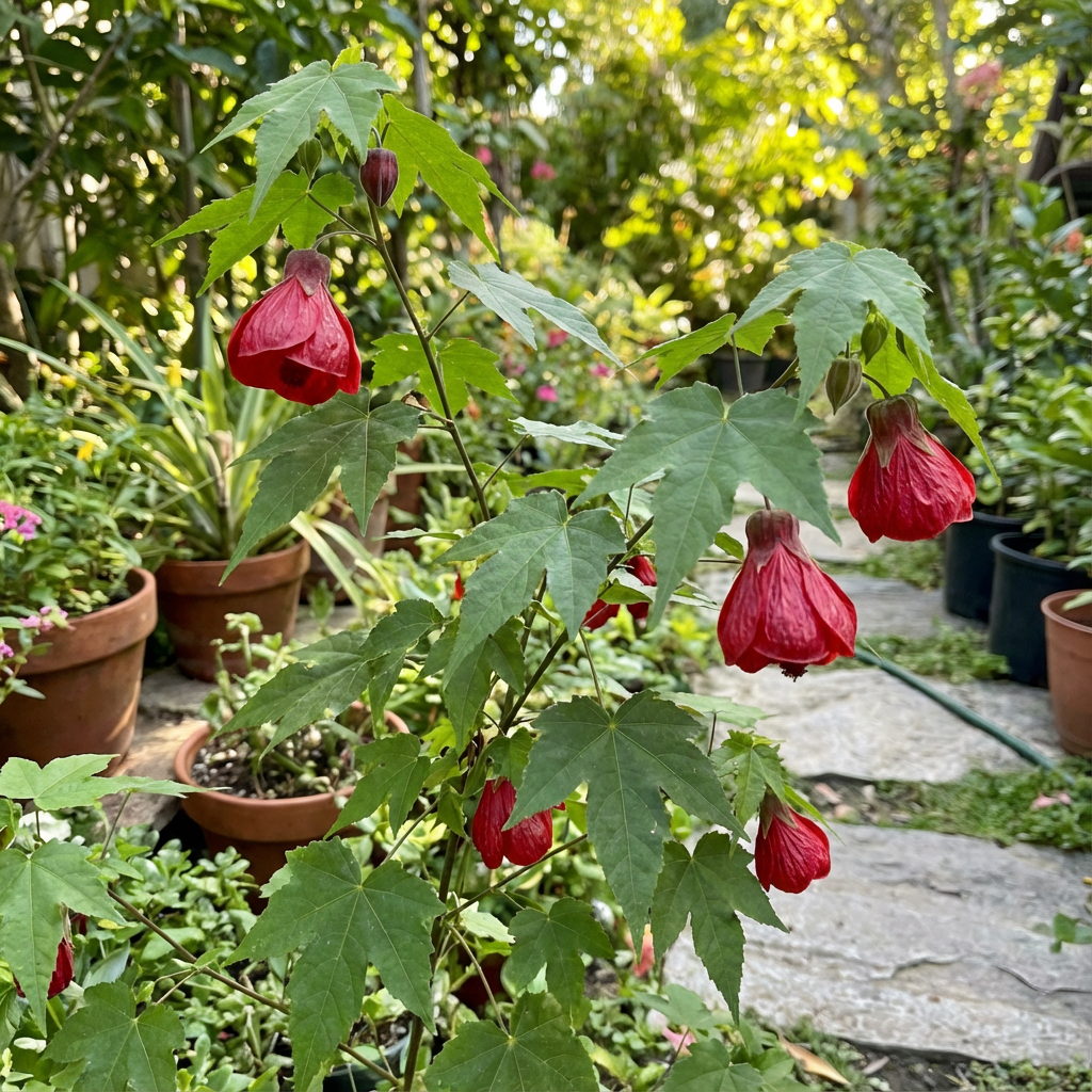 Red Abutilon Striatum Seeds - Essential Planting Guide