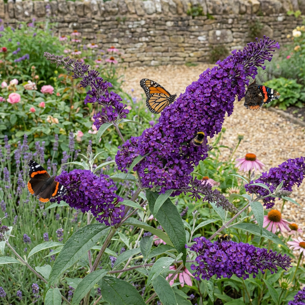 Samen der violetten Sommerflieder Davidii zum Pflanzen