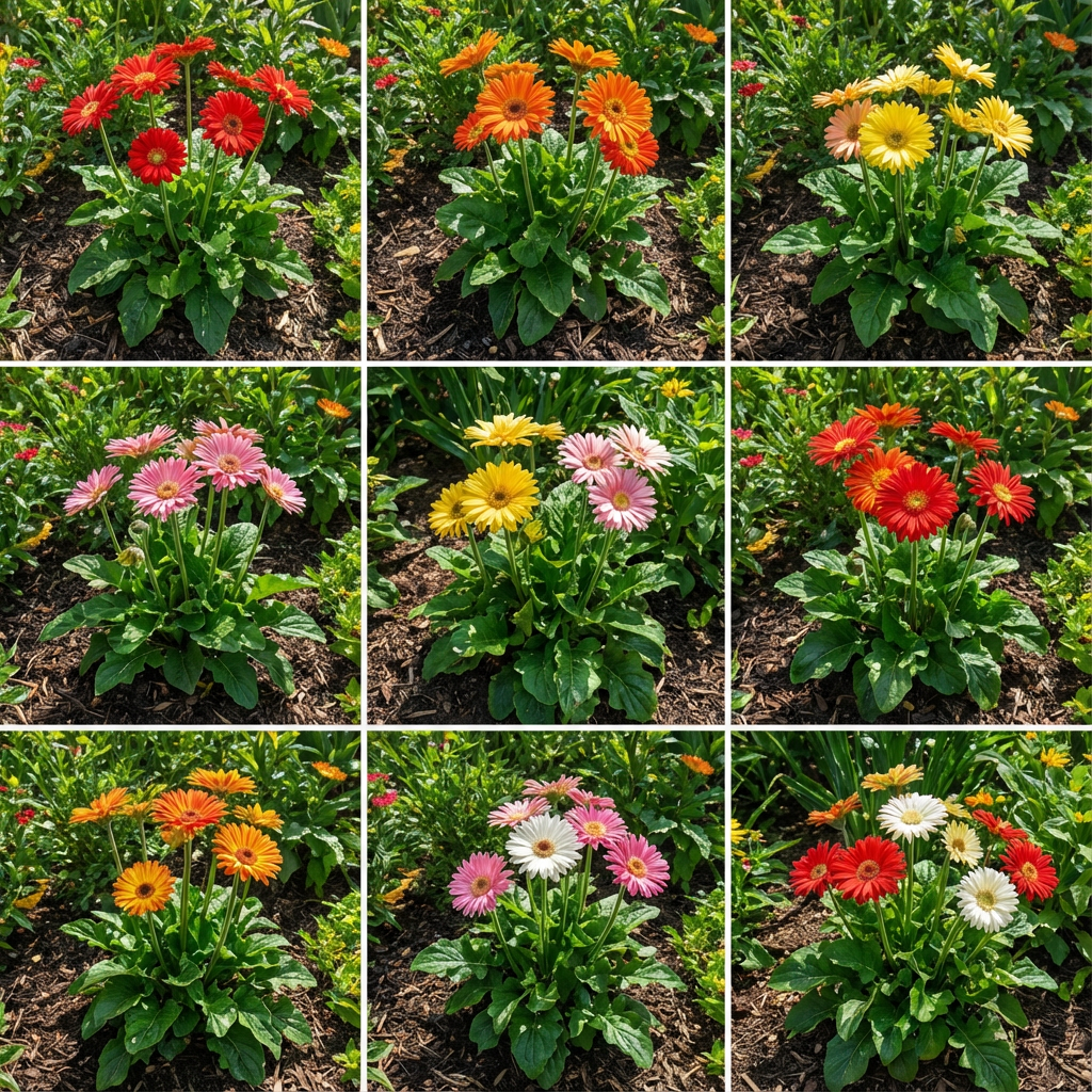 Paquete de semillas para plantar flores de gerbera variadas