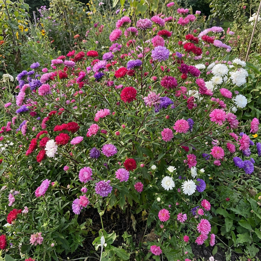Mixed Aster Crego Flower Seeds For Planting, Vibrant Blooms for a Stunning Garden