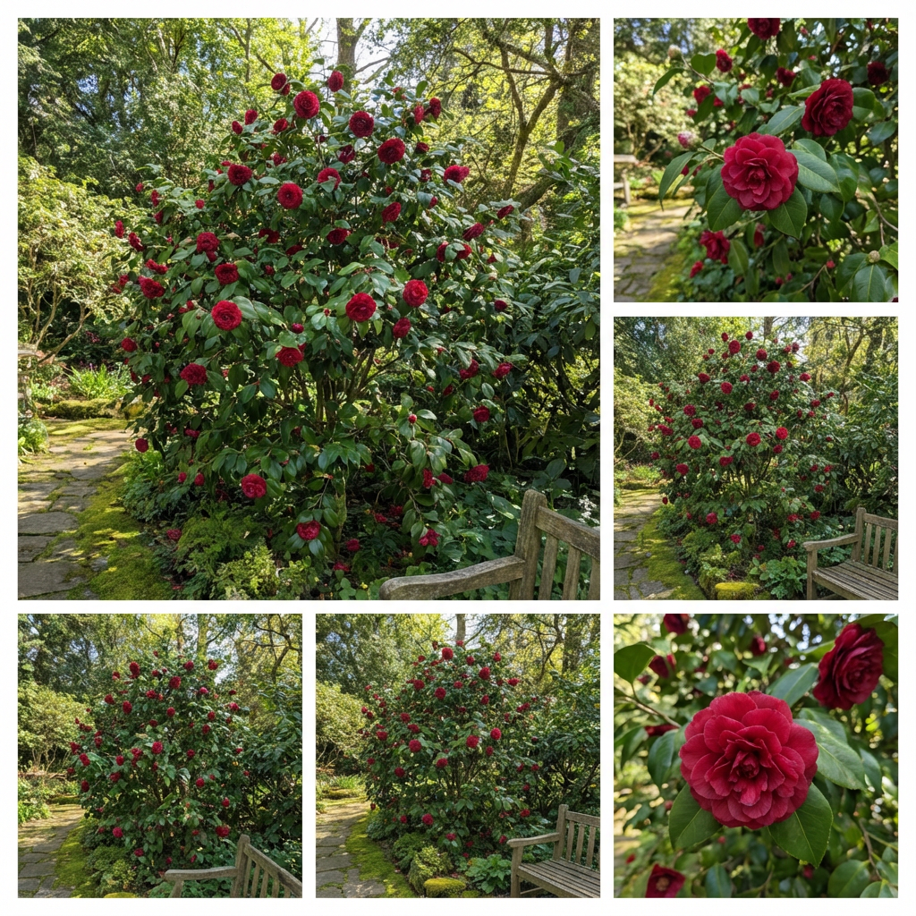 Camellia Red Flowers Seeds - Planting Graceful Blooms for a Stunning Garden Display