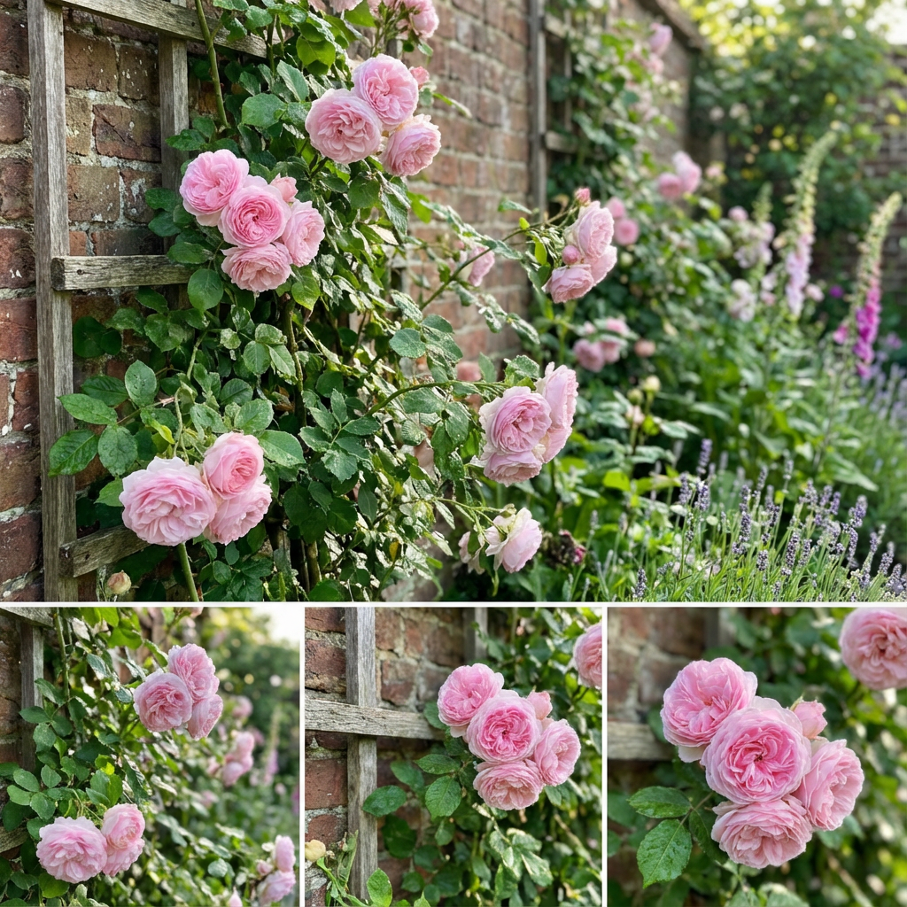 Klassische Kletterrose rosa Samen zum Pflanzen