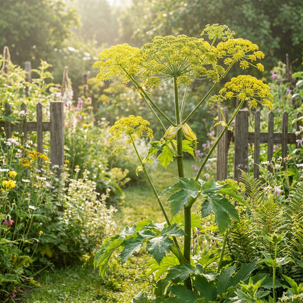 Graines de plante d'angélique jaune pour plantation