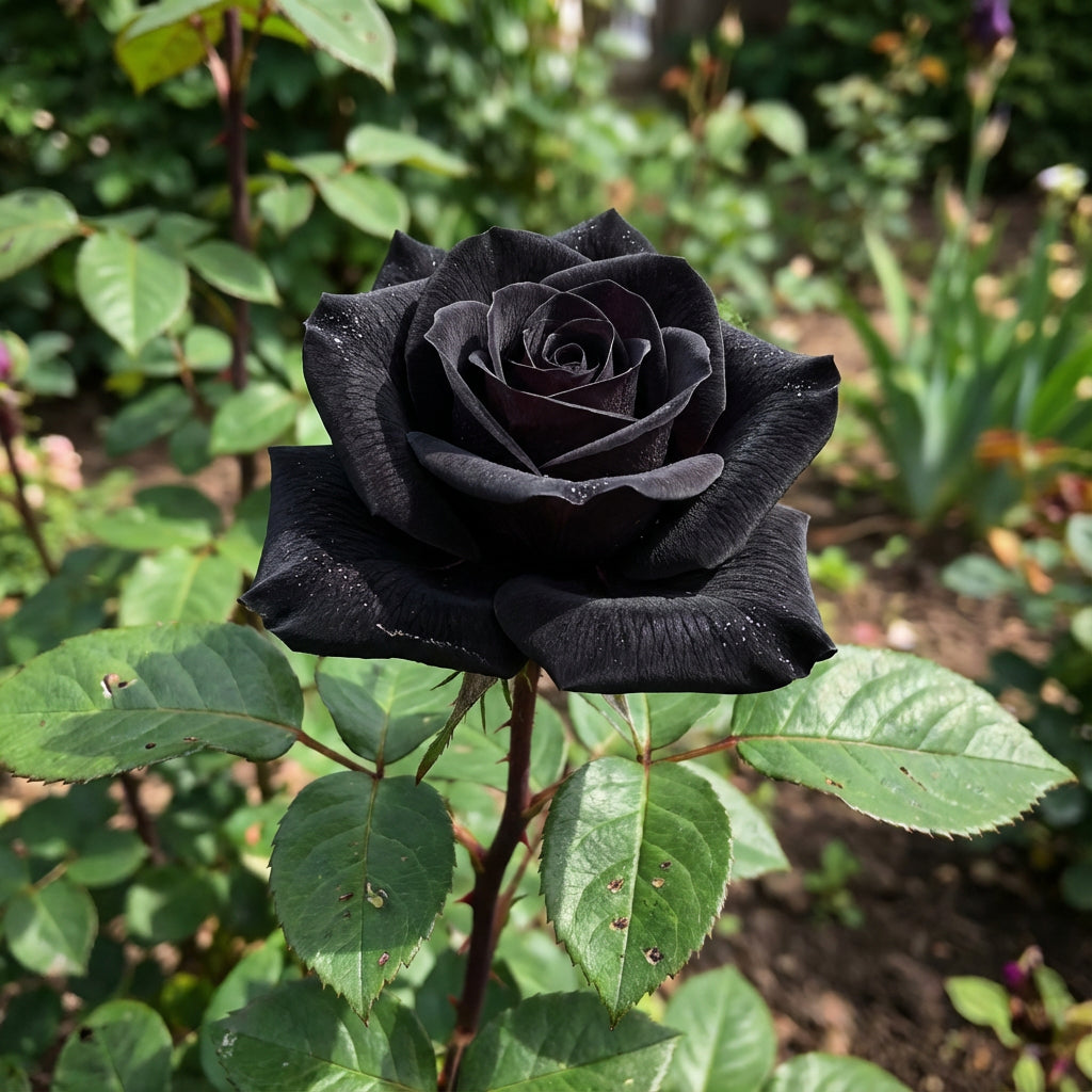 黒薔薇の種 ― 力強い庭づくりのための黒薔薇の花の種 – Pure Asia Seeds
