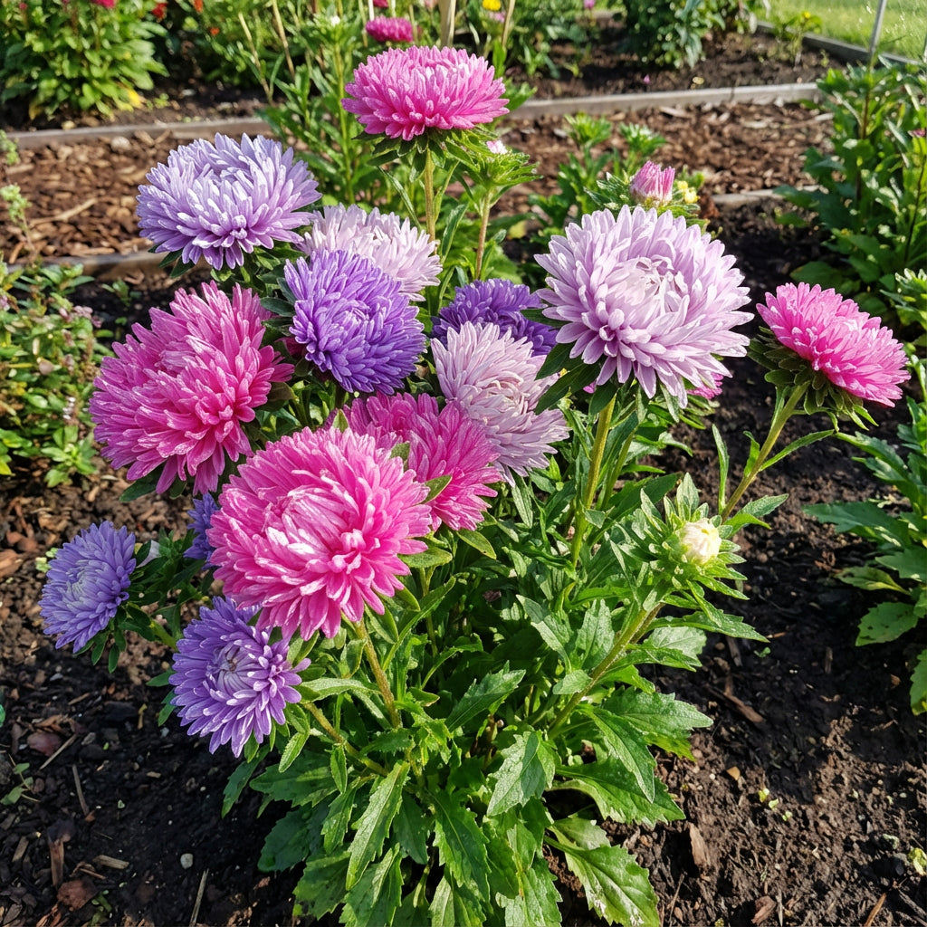 Buy Giant Asters Flower Seeds for Planting – Pure Asia Seeds